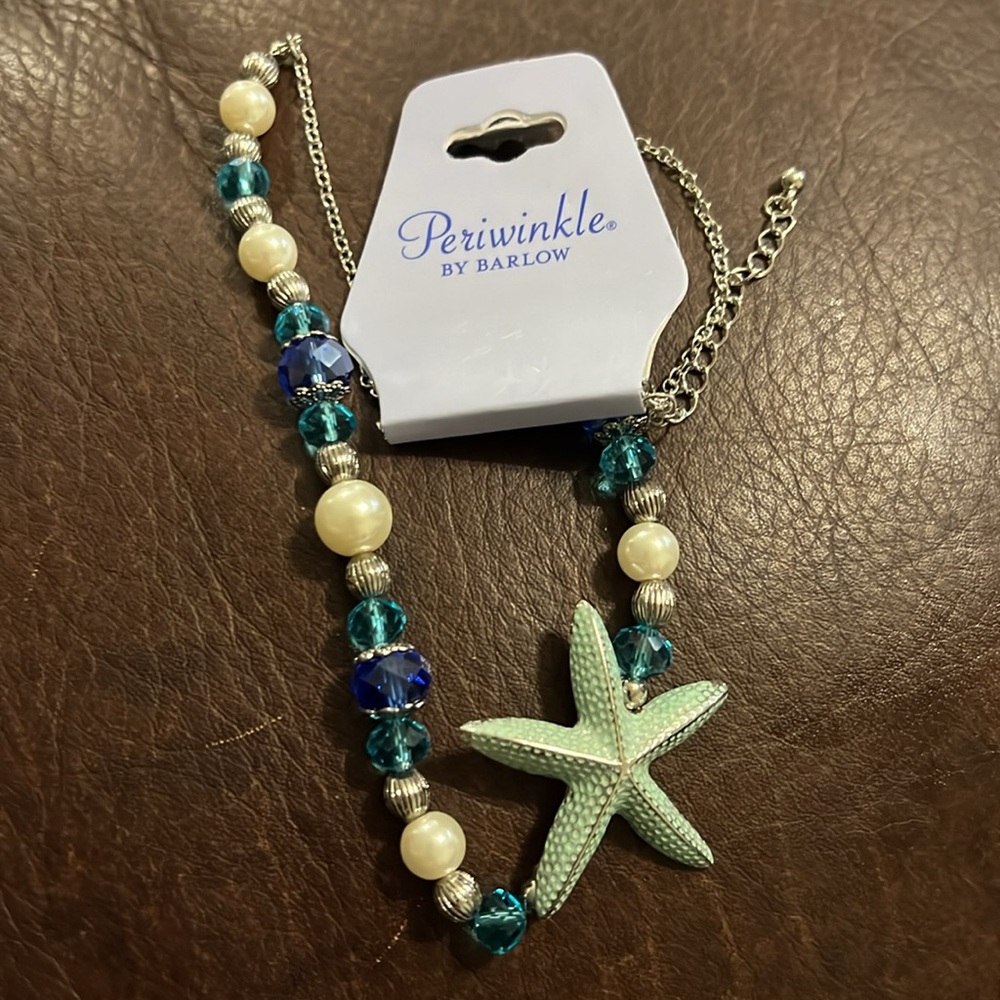 3/$18 - 14” Periwinkle By Barlow Starfish Necklace - New - Lot 495 - Picture 3 of 7